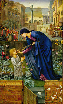 220x364 The Prioress's Tale - Canterbury Tales Painting