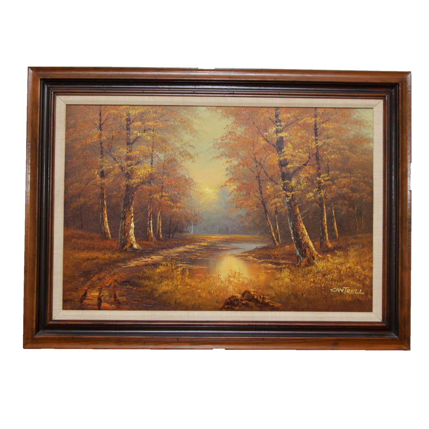 1500x1500 Phillip Cantrell Original Oil Landscape Painting Ebth - Cantrell Painting