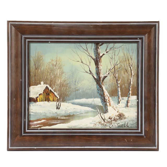 640x640 Phillip Cantrell Original Oil Painting On Canvas Ebth - Cantrell Painting