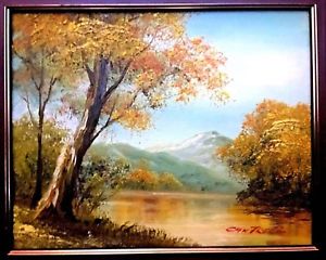 300x240 Signed Original Phillip Cantrell (B1922) Oilcanvas Popular Listed - Cantrell Painting