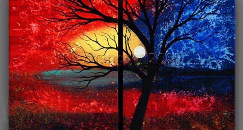 840x450 Modern Abstract Canvas Art Oil Painting Framed Gop Sale - Canvas Art Painting