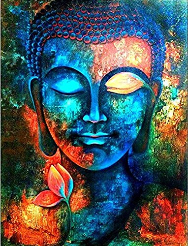382x500 Paper Plane Design Lord Buddha Canvas Paintings The Golden - Canvas Art Painting