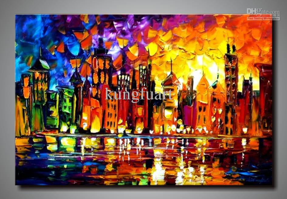 945x657 2018 100% Hand Painted Large Canvas Oil Painting Modern Abstract - Canvas Oil Painting