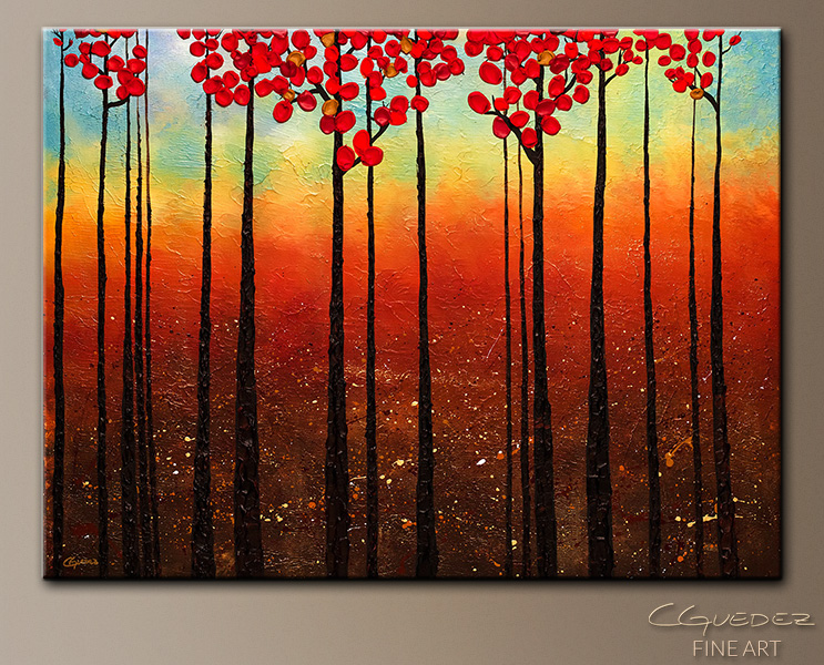 743x600 Original Landscape Canvas Painting - Canvas Painting