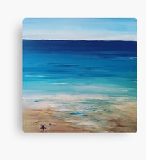 210x230 Beach Scene Painting Amp Mixed Media Canvas Prints Redbubble - Canvas Painting Beach Scene