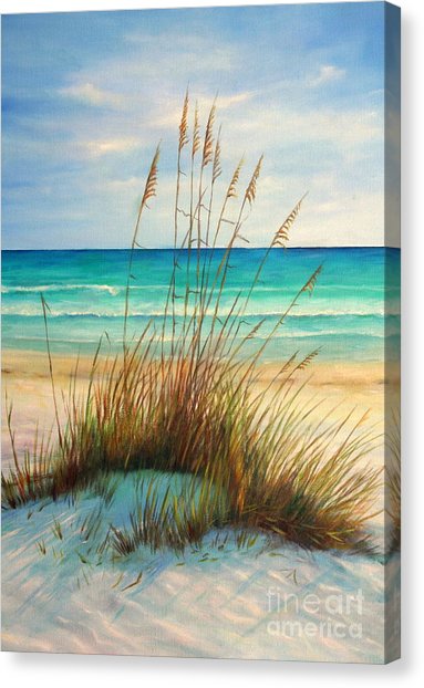 383x622 Beach Scene Canvas Prints Fine Art America - Canvas Painting Beach Scene