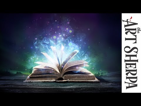 480x360 How To Paint With Acrylic On Canvas The Magic Book Live Streaming - Canvas Painting Book