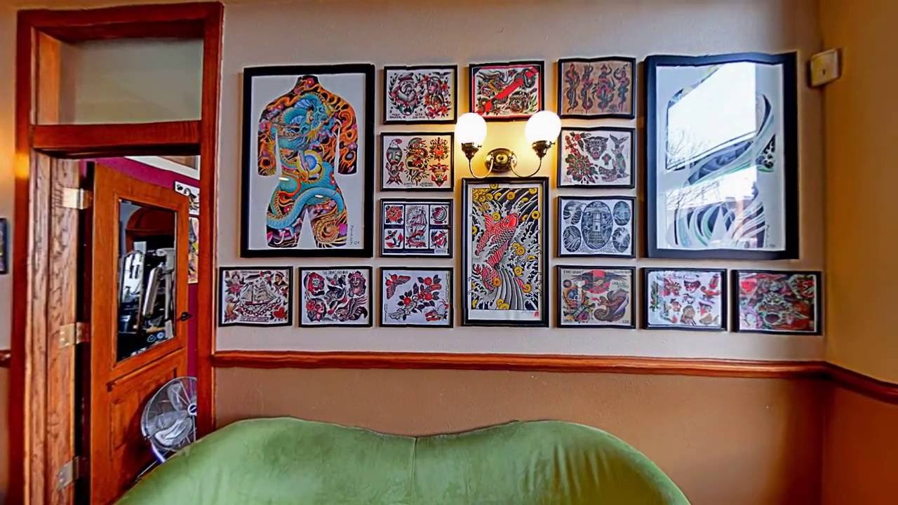 1280x720 Living Canvas Tattoo, Body Piercing And Art Gallery Google Street - Canvas Painting Columbia Mo