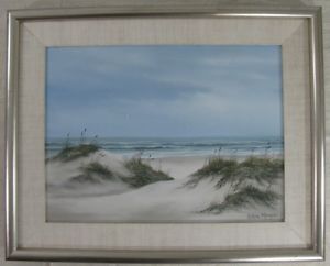 300x242 Vintage Arlene Morgan Original Oil Painting Corpus Christi Texas - Canvas Painting Corpus Christi