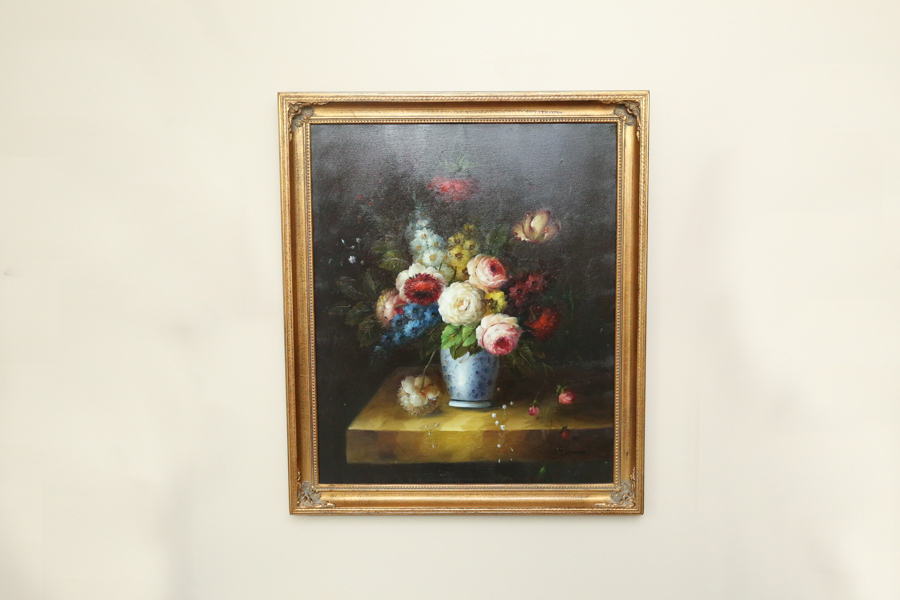 900x600 Fine Art Painting Auctions Vintage Paintings For Sale Oil - Canvas Painting Dayton Ohio