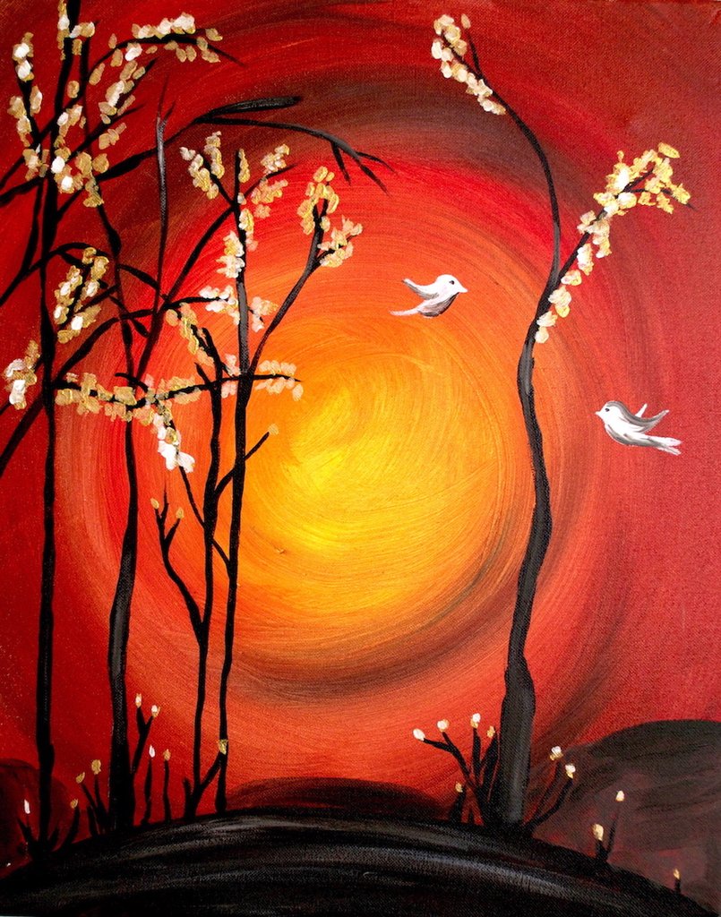 805x1024 January 13, 2018 Carly's Bachelorette Party Canvas Painting - Canvas Painting Dayton Ohio