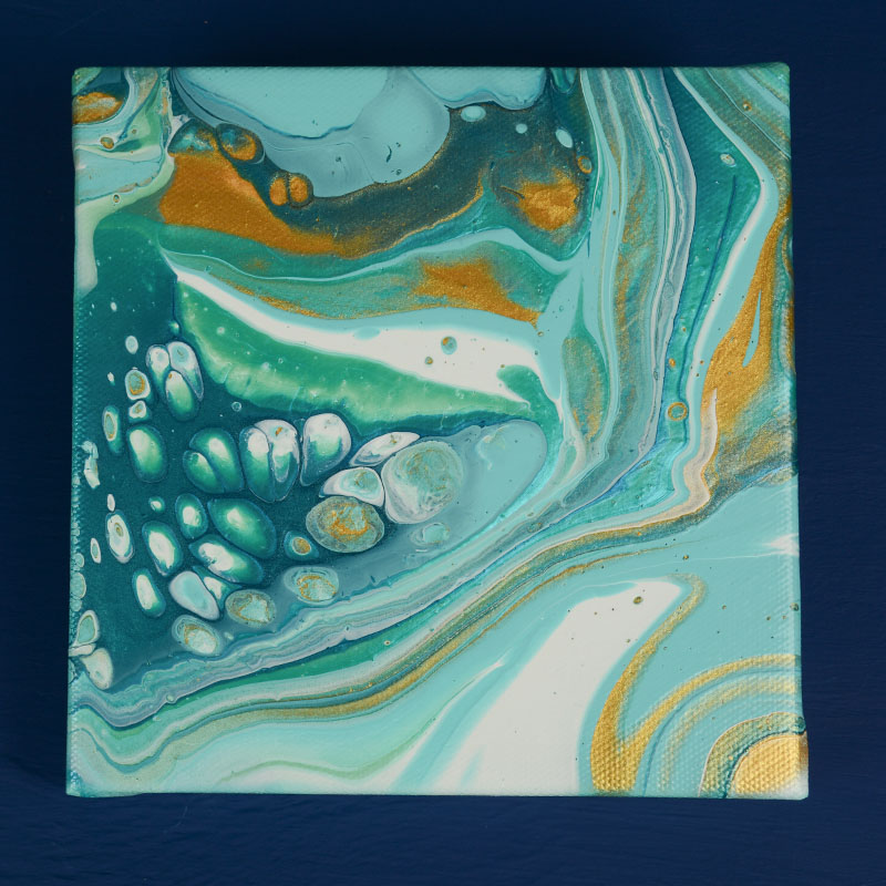 800x800 Paint Pouring A.c. Moore - Canvas Painting Dayton Ohio