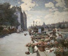 236x194 Van Rysselberghe (1862 1926) Reclining Woman With Red Hair - Canvas Painting Dayton Ohio