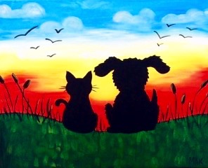 296x240 Wine Amp Canvas - Canvas Painting Des Moines