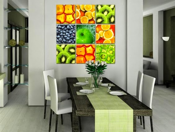 565x424 Bimagouk - Canvas Painting For Dining Room