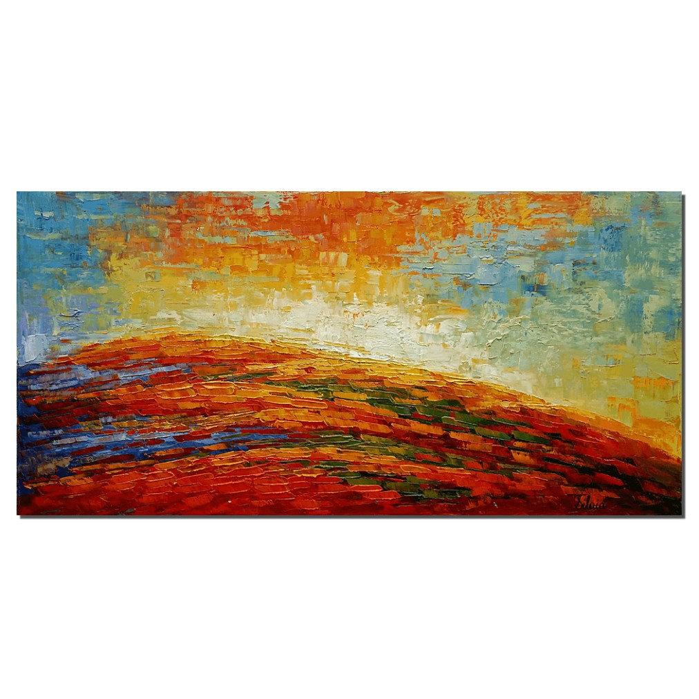 1012x1012 Abstract Art, Oil Painting, Dining Room Canvas Painting, Original - Canvas Painting For Dining Room