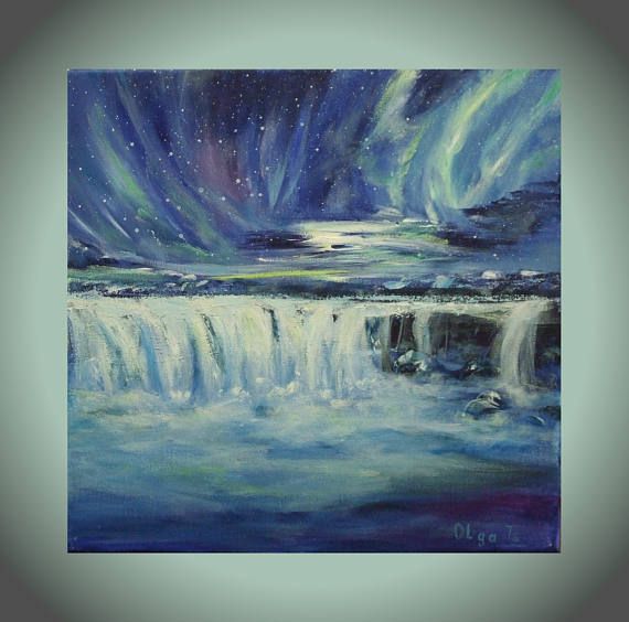 570x564 Gift For Father's Day Galaxy Sky Wall Decor Canvas Painting - Canvas Painting For Men