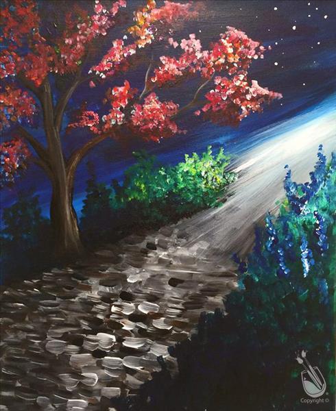 490x600 In The Dark There Is Light - Canvas Painting Fort Wayne