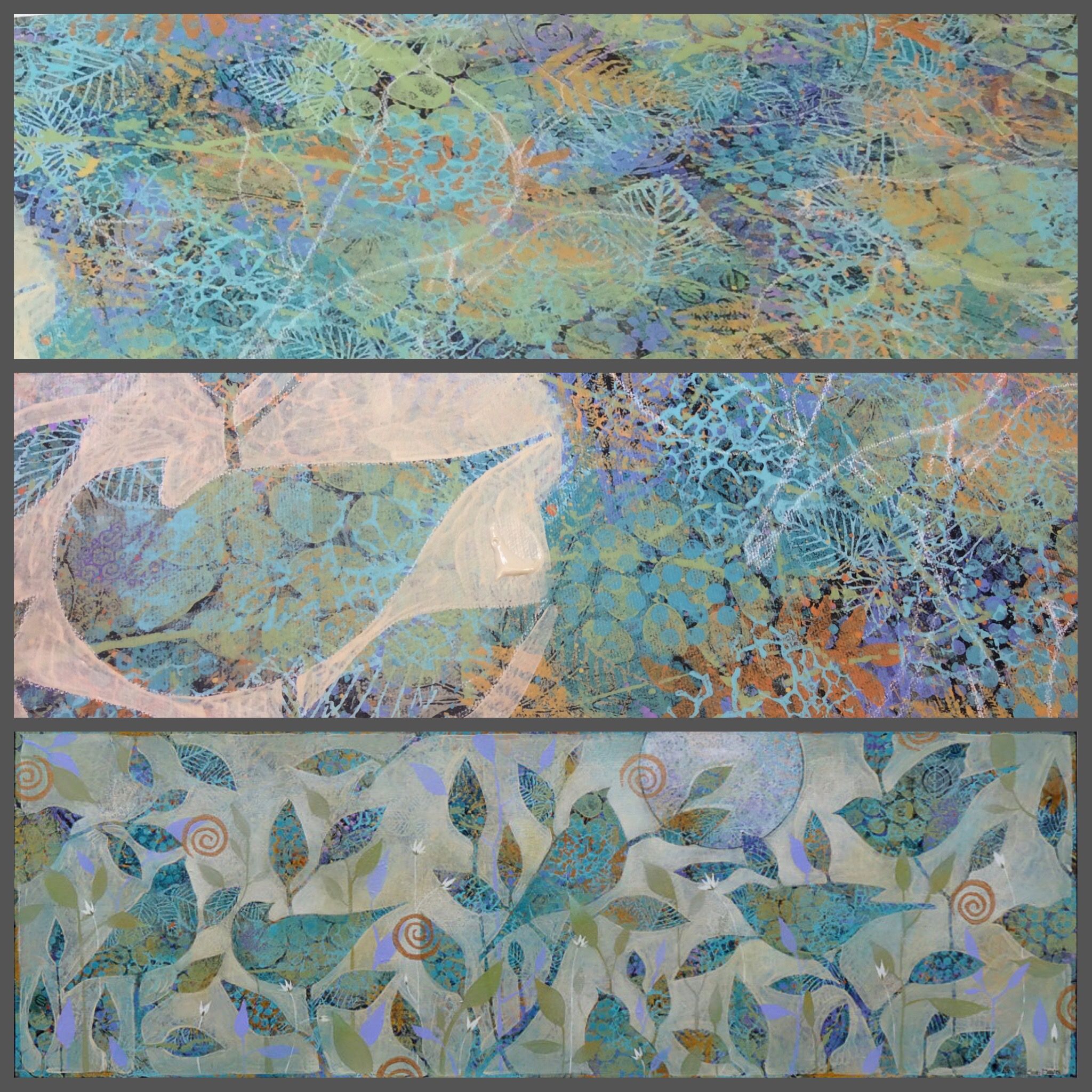 2048x2048 Painting In Progress. Acrylic On Canvas By Sue Davis, Fort Wayne - Canvas Painting Fort Wayne