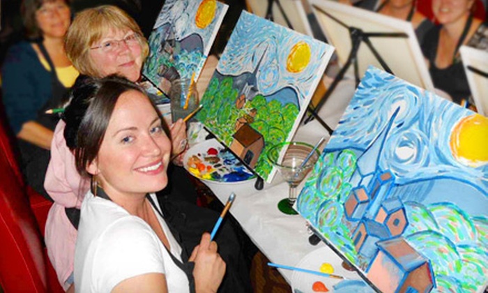 700x420 Wine And Canvas In Fort Wayne, In Groupon - Canvas Painting Fort Wayne