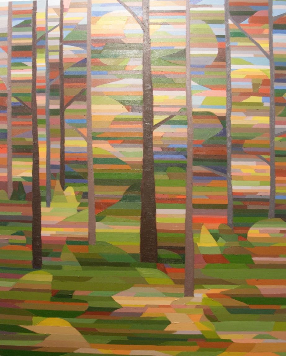 922x1150 Early Fall Trail Andrew Peycha 60 X 48 Oil On Canvas Tl Norris - Canvas Painting Greenville Sc