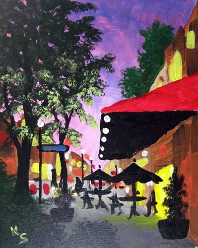 399x500 Greenville! Chardonnay N' Canvas - Canvas Painting Greenville Sc