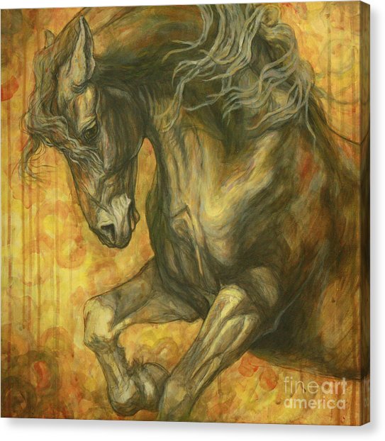 543x622 Horse Canvas Prints Fine Art America - Canvas Painting Horse