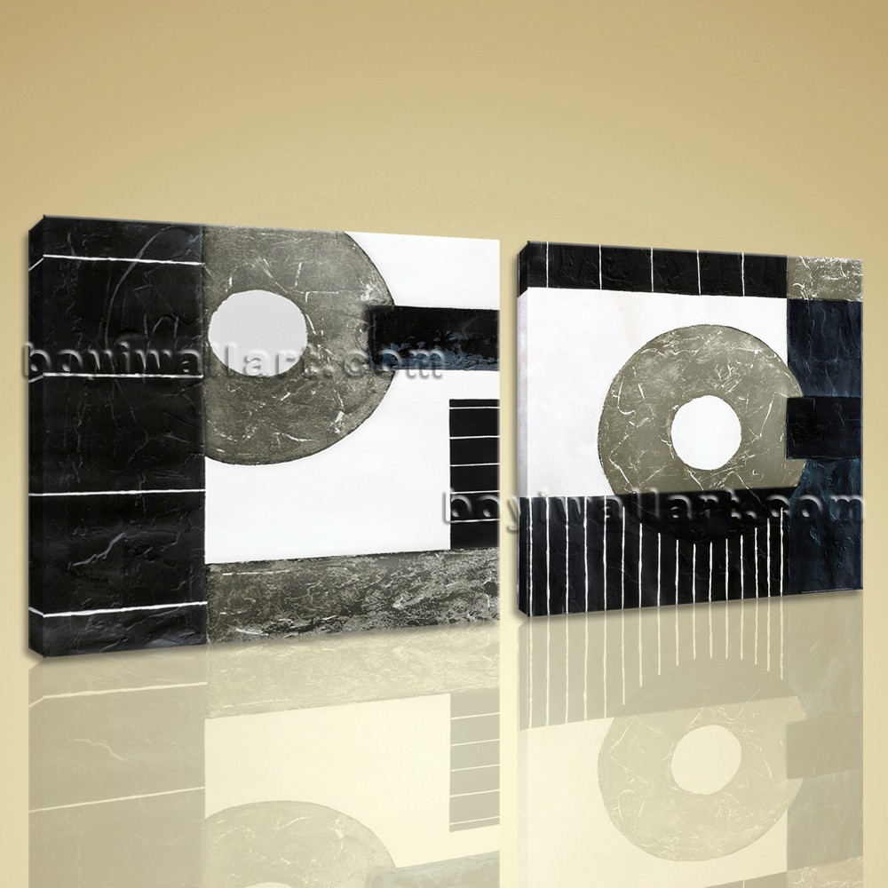 1000x1000 Large Canvas Wall Art Set Picture Print Modern Abstract Painting - Canvas Painting In Bathroom