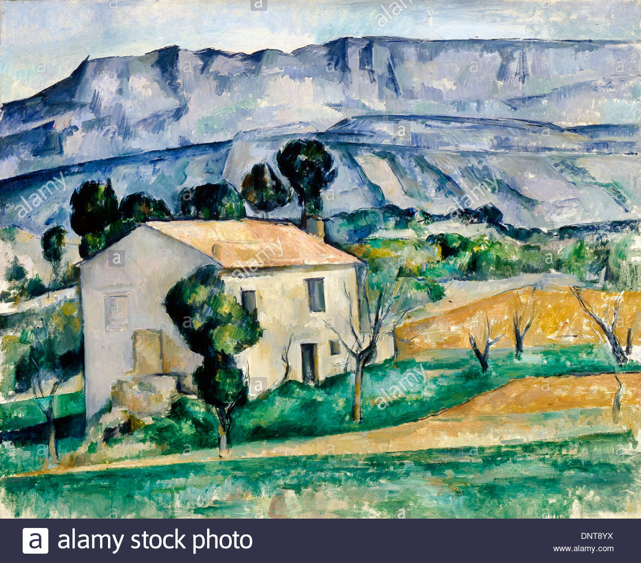 1300x1142 Paul Cezanne, House In Provence 1886 1890 Oil On Canvas - Canvas Painting Indianapolis