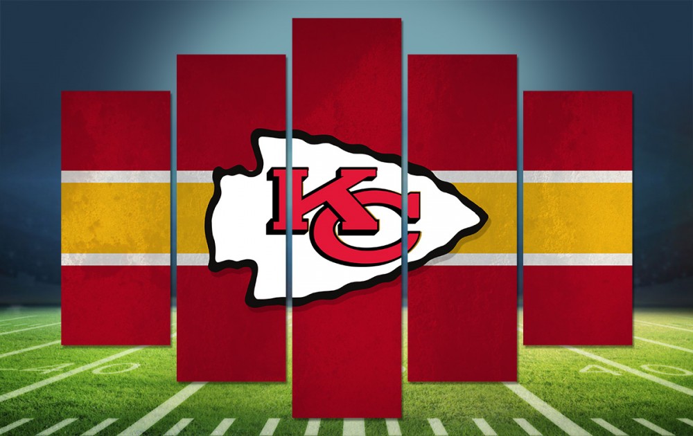 1000x630 Kansas City Chiefs Wall Art Canvas Prints Geek Paintings - Canvas Painting Kansas City