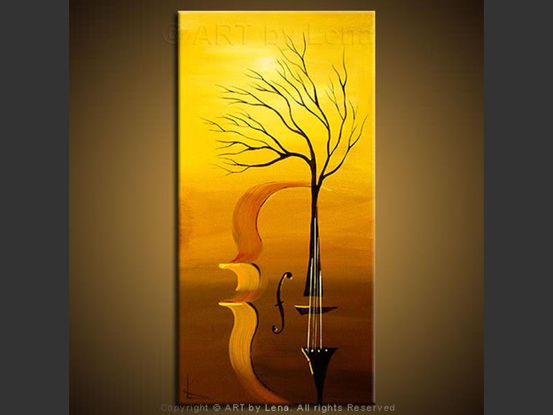 800x600 Live Music Art By Lena - Canvas Painting Music