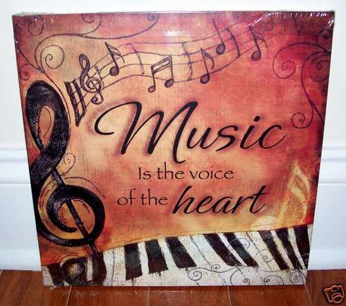 500x442 Piano Keyboard Music Is Voice Canvas 4 Your Home Interior Wall Art - Canvas Painting Music