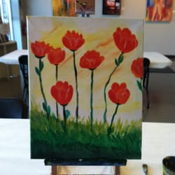 250x250 Village Canvas And Cabernet - Canvas Painting Omaha