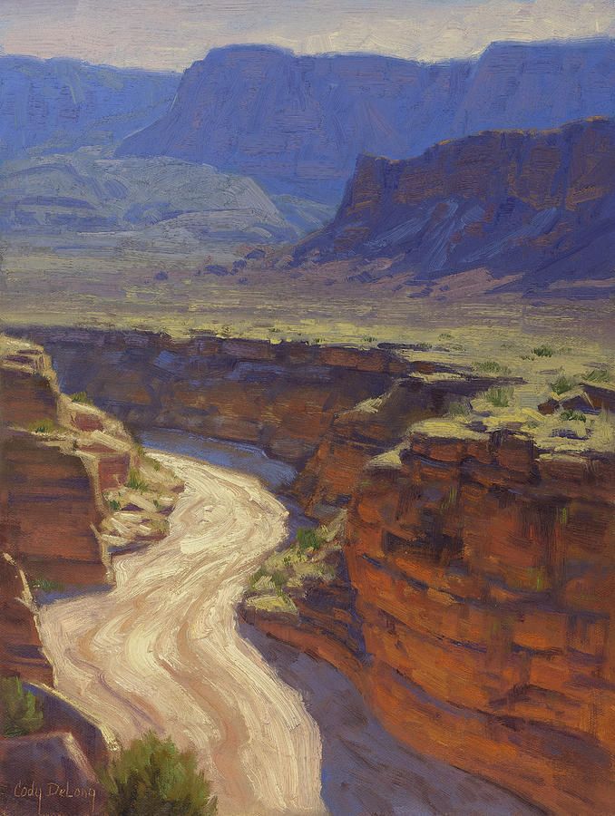 678x900 Grand Canyon Painting - Canyon Painting