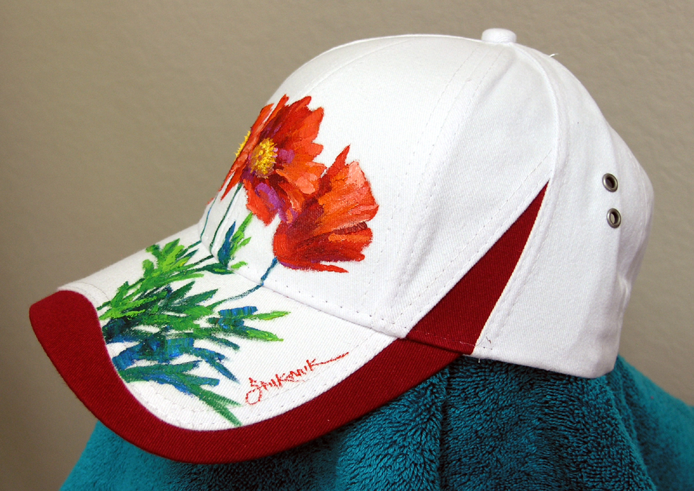 1000x708 March 2012 Mikki Senkarik - Cap Painting