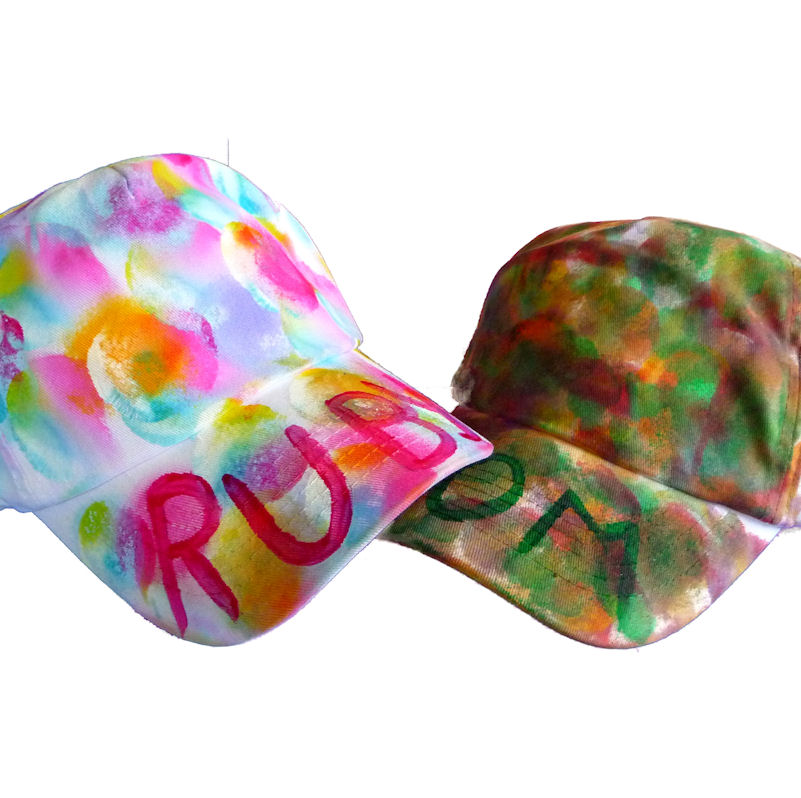 801x798 White Cotton Kids Cap - Cap Painting