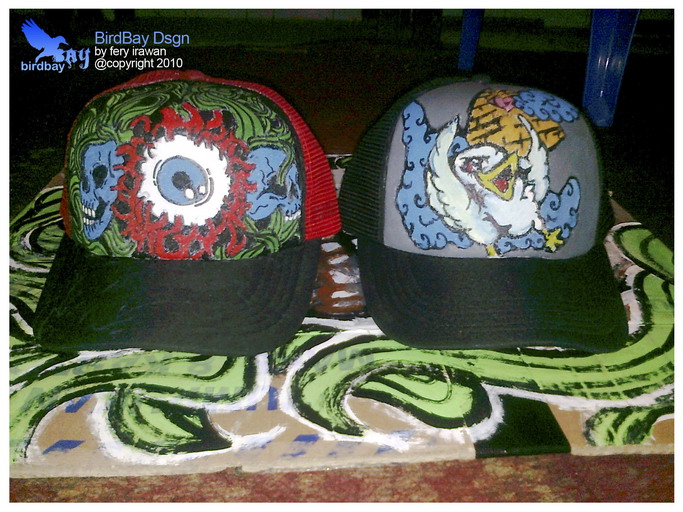 683x512 Painting Cap By Reefboys - Cap Painting