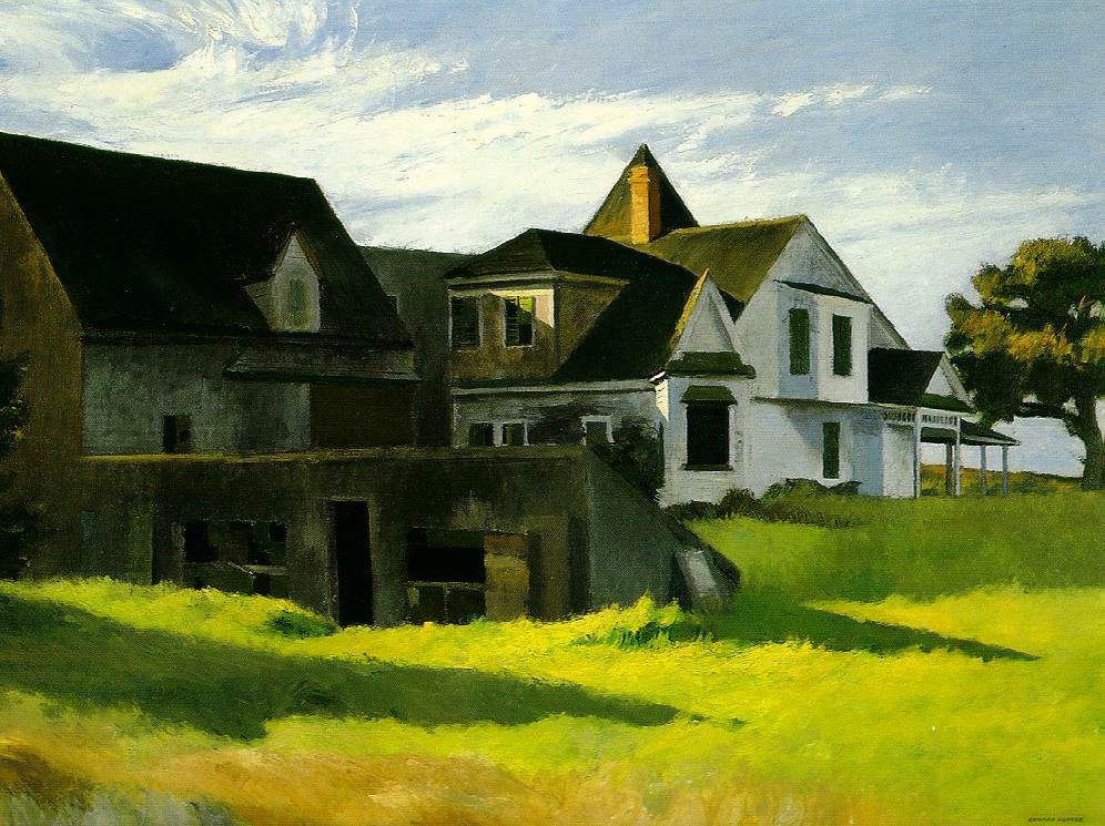 996x745 Edward Hopper Cape Cod Afternoon Painting Best Paintings For Sale - Cape Painting