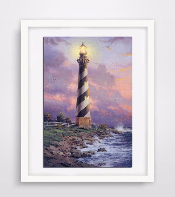 568x640 Full Diamond Painting Lighthouse At The Cape Diy Diamond - Cape Painting