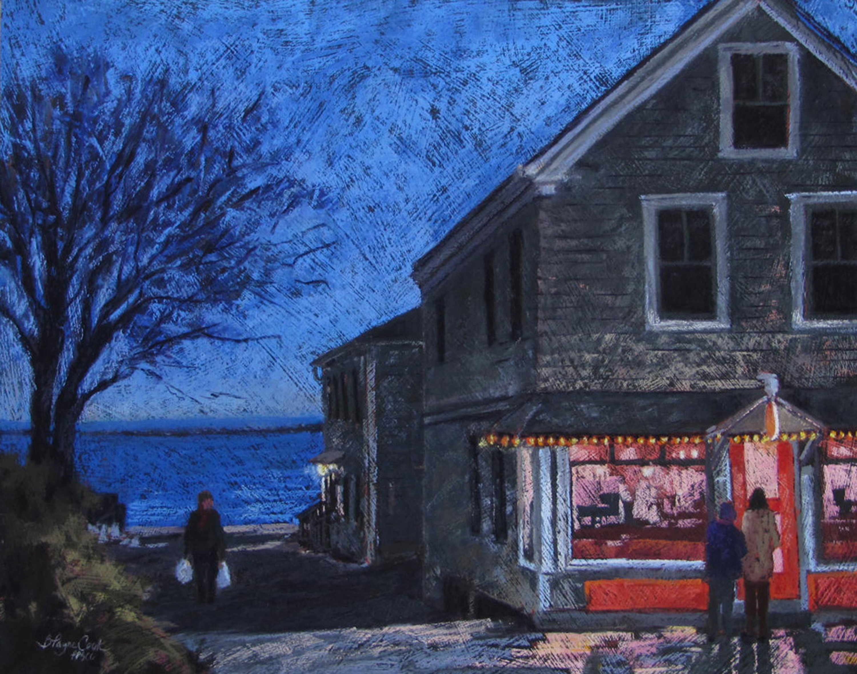 3000x2361 Pastel Painting August Cultural Center Of Cape Cod - Cape Painting