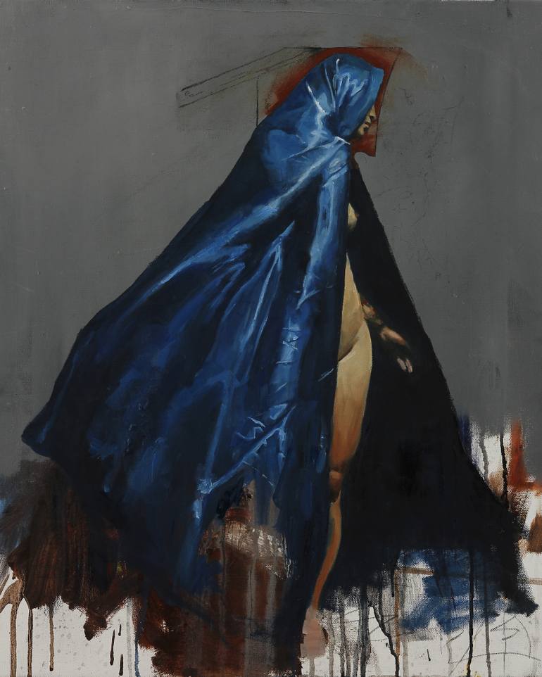 770x962 Saatchi Art Blue Cape Painting By Adam Caldwell - Cape Painting