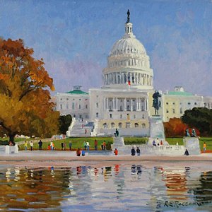 300x300 Capitol Hill Paintings Fine Art America - Capitol Hill Painting