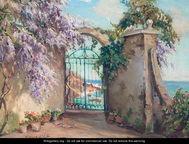 640x488 On The Island Of Capri - Capri Painting