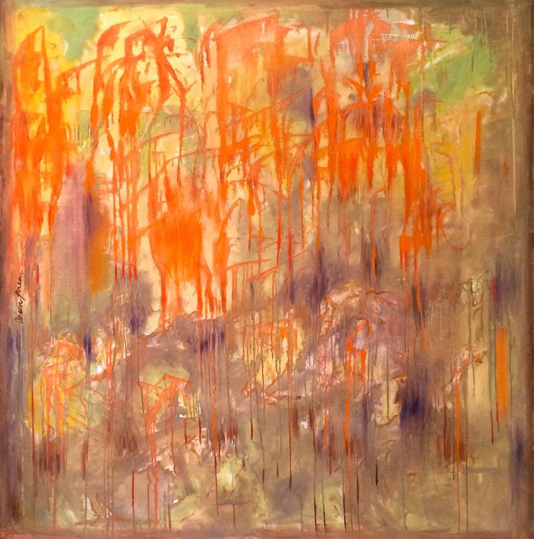 770x778 Saatchi Art Tropic Of Capricorn Painting By Arun Prem - Capricorn Painting