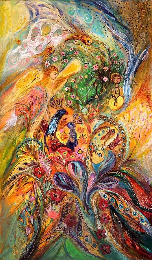 526x900 Zodiac Project Capricorn Aquarius Pisces Painting By Elena Kotliarker - Capricorn Painting