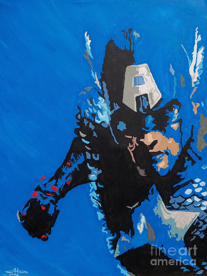 674x900 Captain America - Captain America Painting
