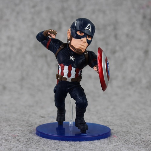 499x499 Captain America Painted Action Figure Statue Avengers Civil War 5 - Captain America Painting