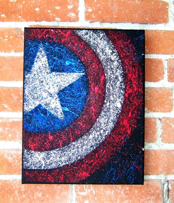Captain America Shield Painting at Explore
