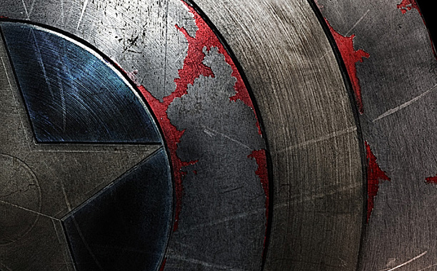 612x380 Marvel - Captain America Shield Painting