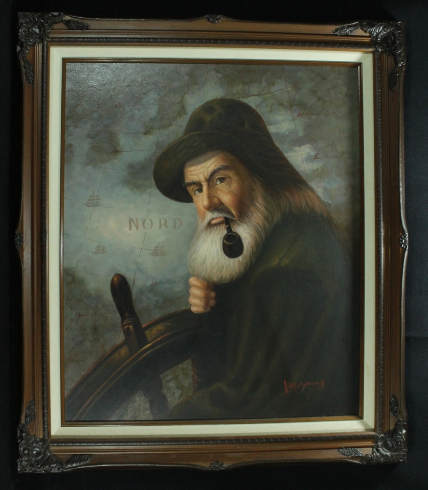 875x1000 Online Sports Memorabilia Auction Pristine Auction - Captain Painting